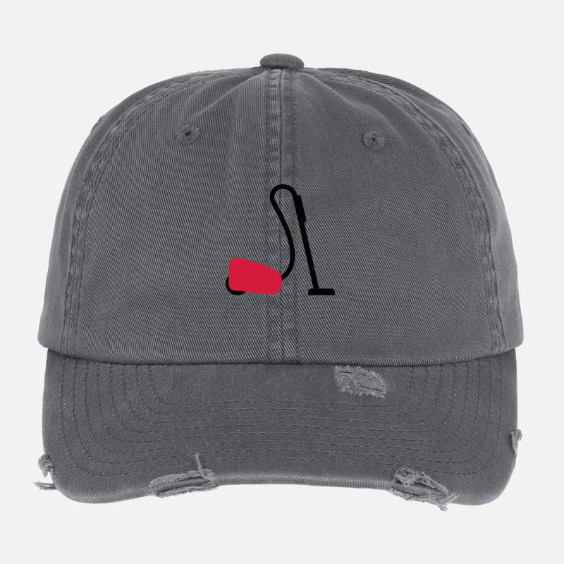 Staubsauger Flexfit Vintage Destroyed Cap