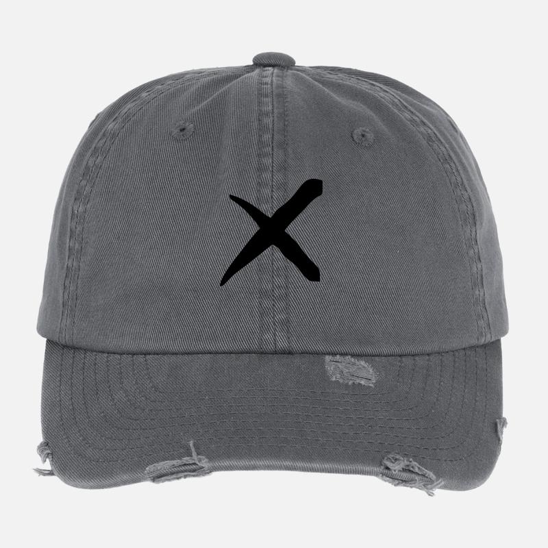 X Kreuz Flexfit Vintage Destroyed Cap