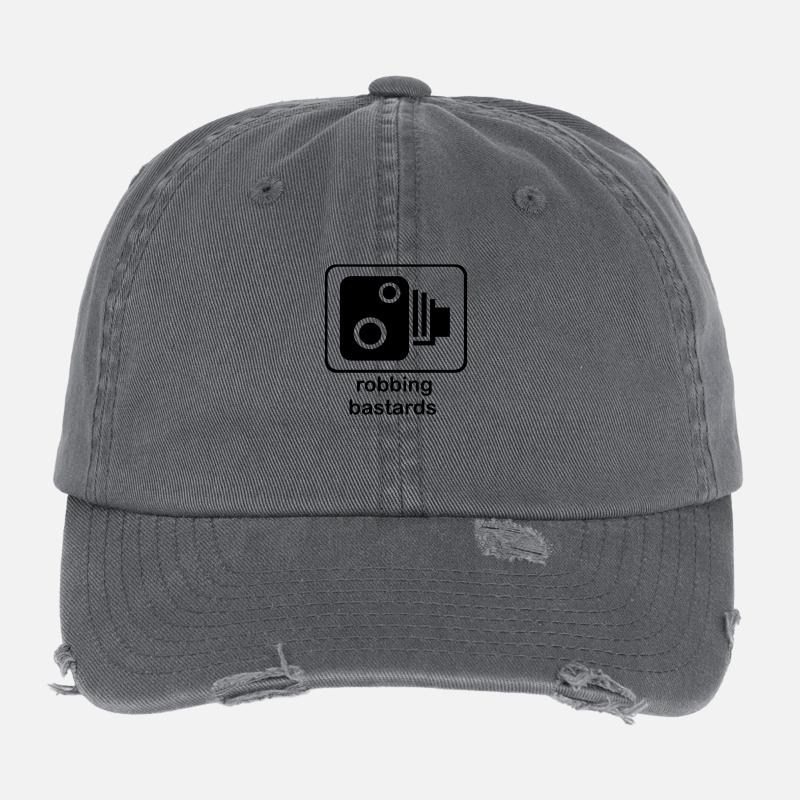 Robbing Bastards Flexfit Vintage Destroyed Cap