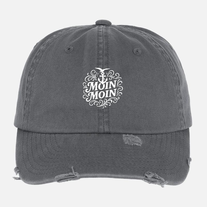 Moin Moin Anker Flexfit Vintage Destroyed Cap