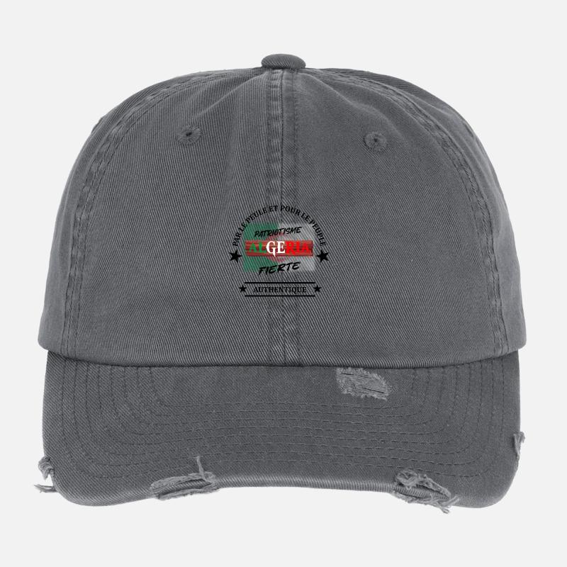 Authentic Algeria Flexfit Vintage Destroyed Cap