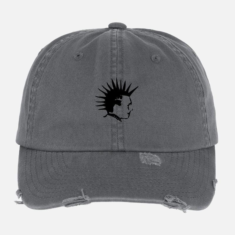 Punk Flexfit Vintage Destroyed Cap