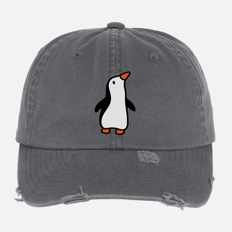 Penguin lève 3 Casquette vintage effet usé Flexfit