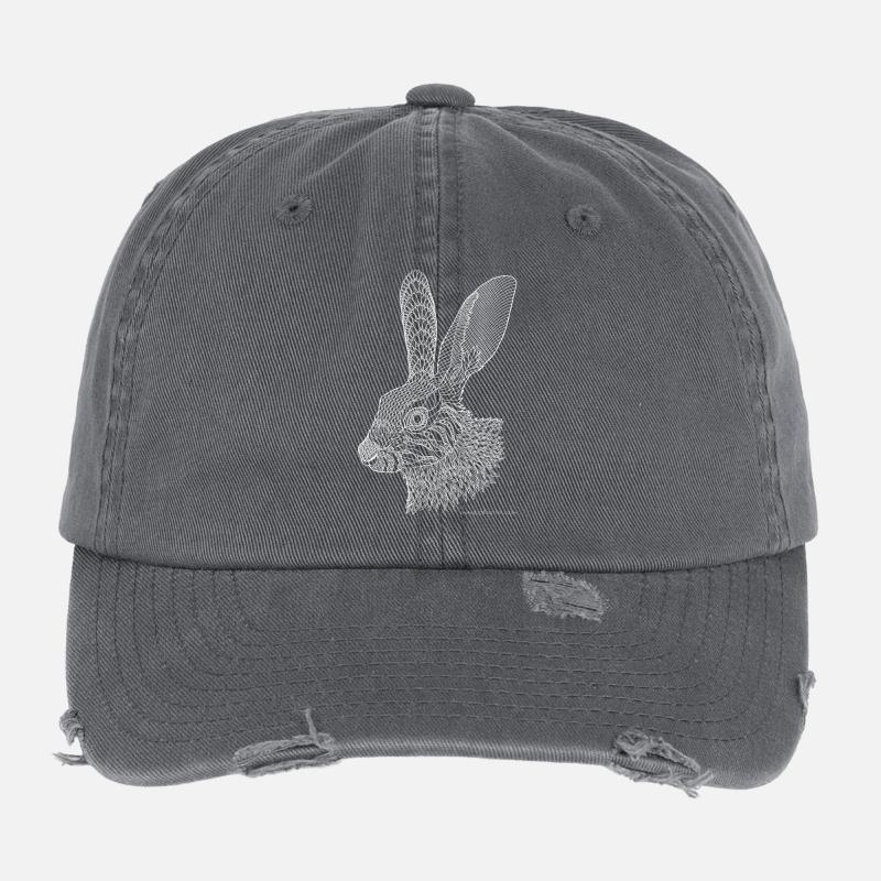 Hare Flexfit Vintage Destroyed Cap