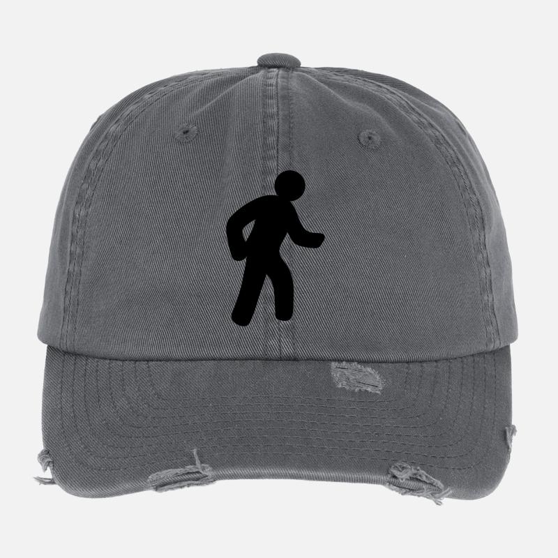 l'homme Casquette vintage effet usé Flexfit