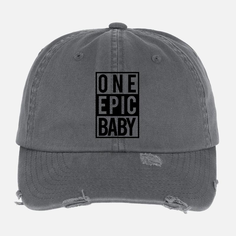 one epic baby Flexfit Vintage Destroyed Cap