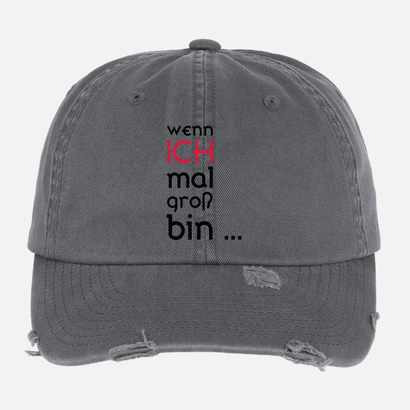 ... When I grow up ... Flexfit Vintage Destroyed Cap