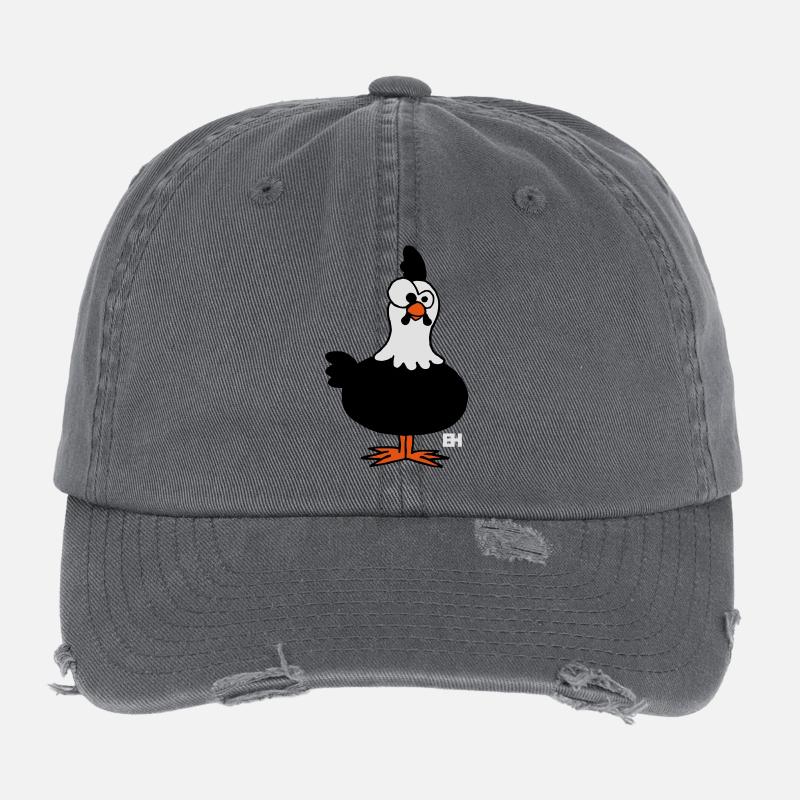 Huhn - Hühnchen Flexfit Vintage Destroyed Cap