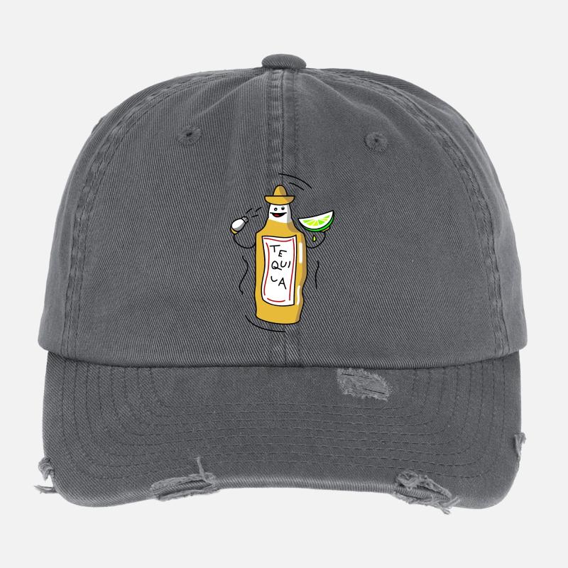 Tequila Flexfit Vintage Destroyed Cap