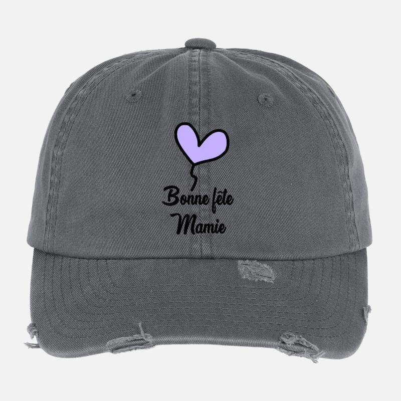 GRANNY. MOTHER'S DAY Flexfit Vintage Destroyed Cap
