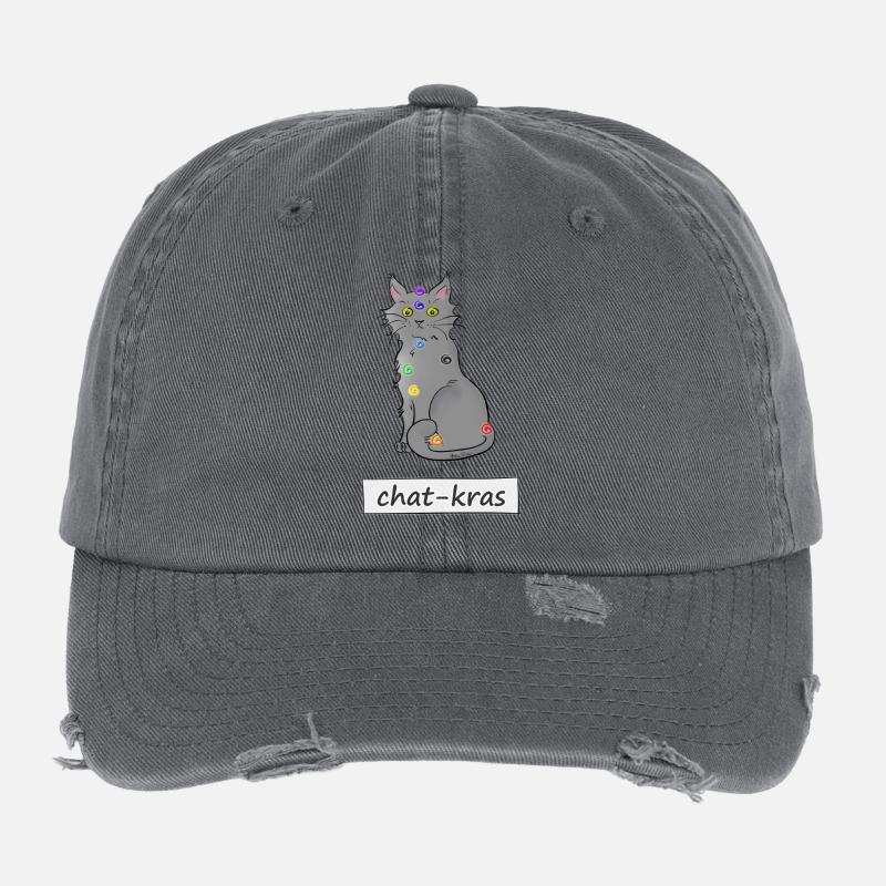 Chat-kras Flexfit Vintage Destroyed Cap