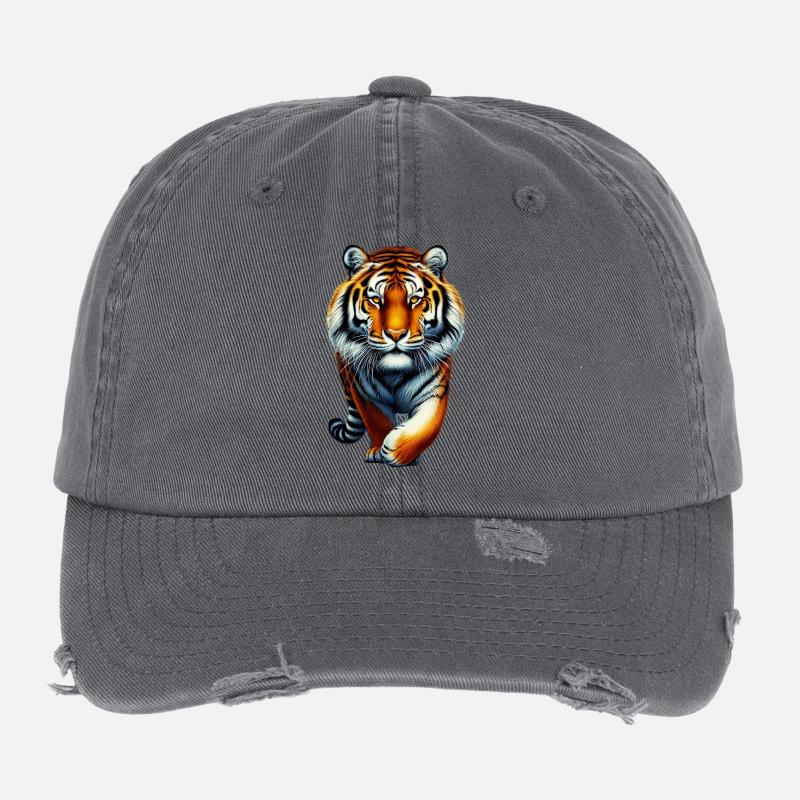 Tiger Flexfit Vintage Destroyed Cap