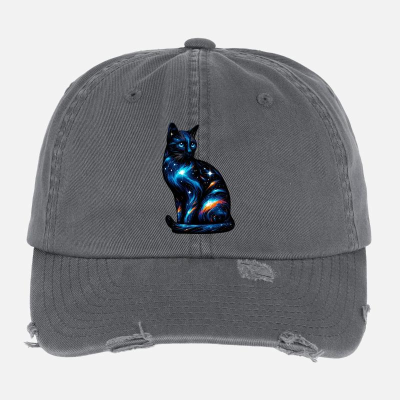 Cat Flexfit Vintage Destroyed Cap