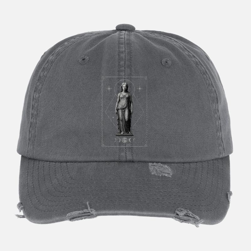 Fille de la Lune Casquette vintage effet usé Flexfit