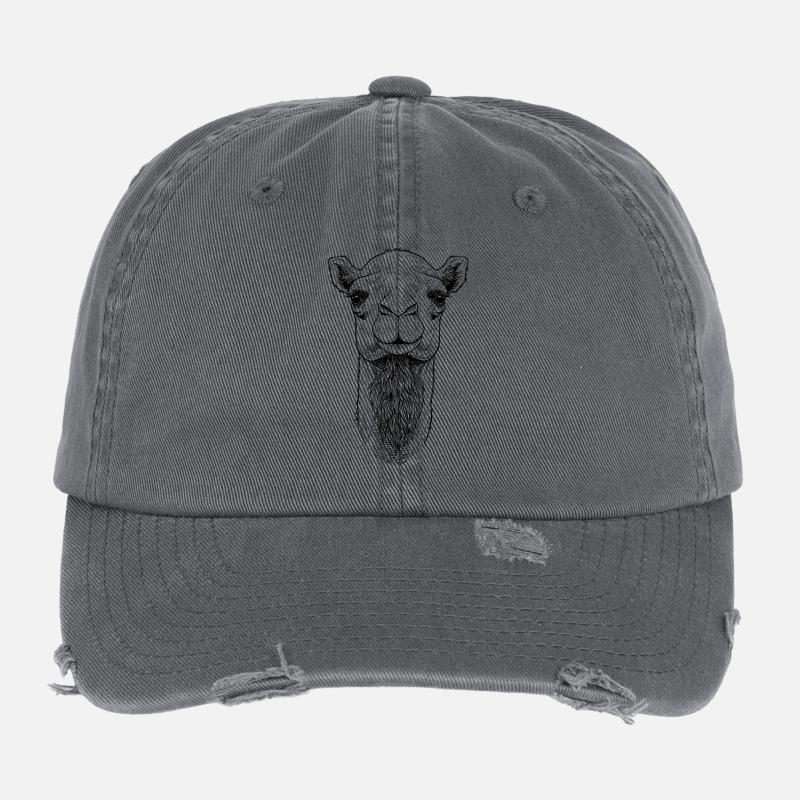 Kamel Flexfit Vintage Destroyed Cap