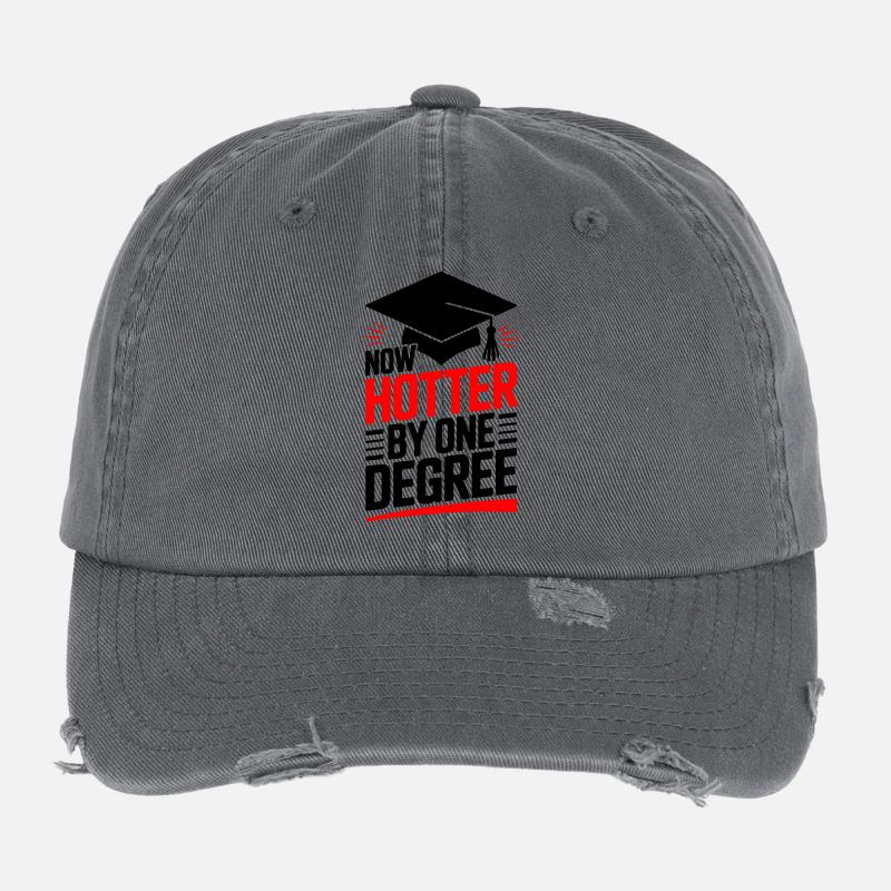 Bachelor Master Doctorate Flexfit Vintage Destroyed Cap
