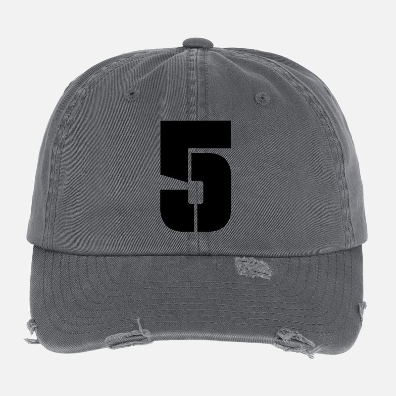 5 Flexfit Vintage Destroyed Cap