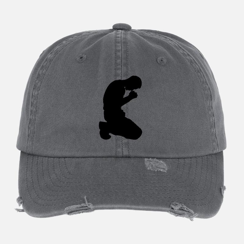 prier Casquette vintage effet usé Flexfit