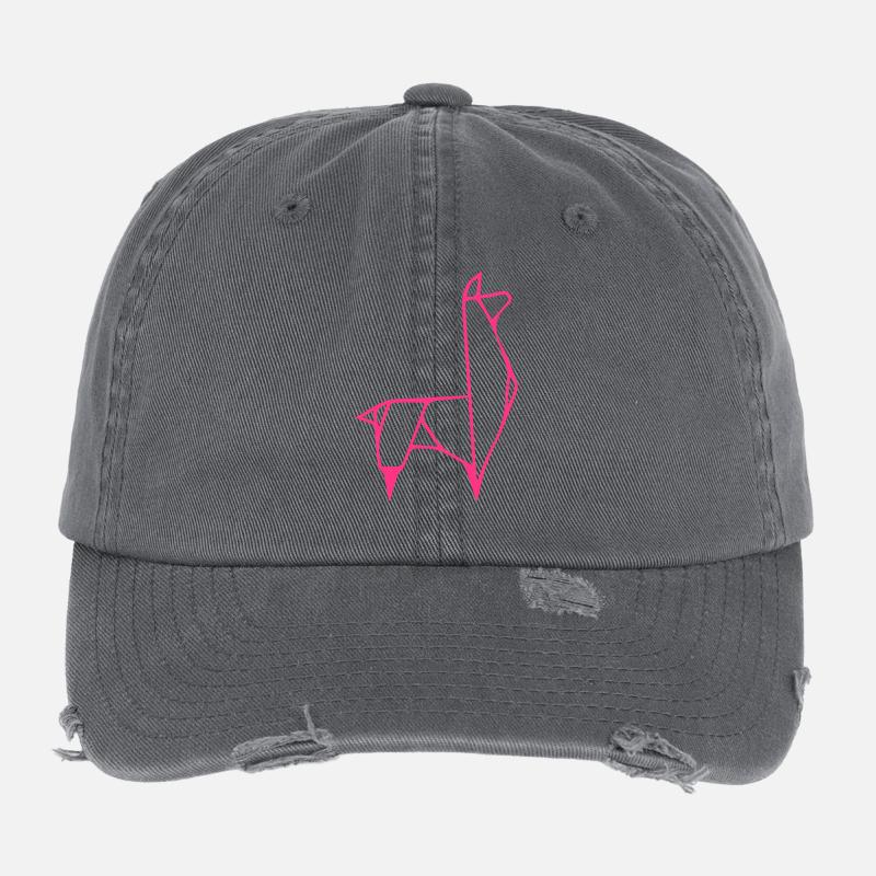Lama Flexfit Vintage Destroyed Cap