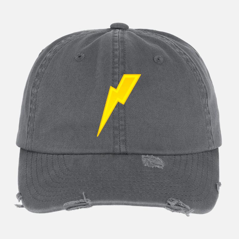 lightning Flexfit Vintage Destroyed Cap