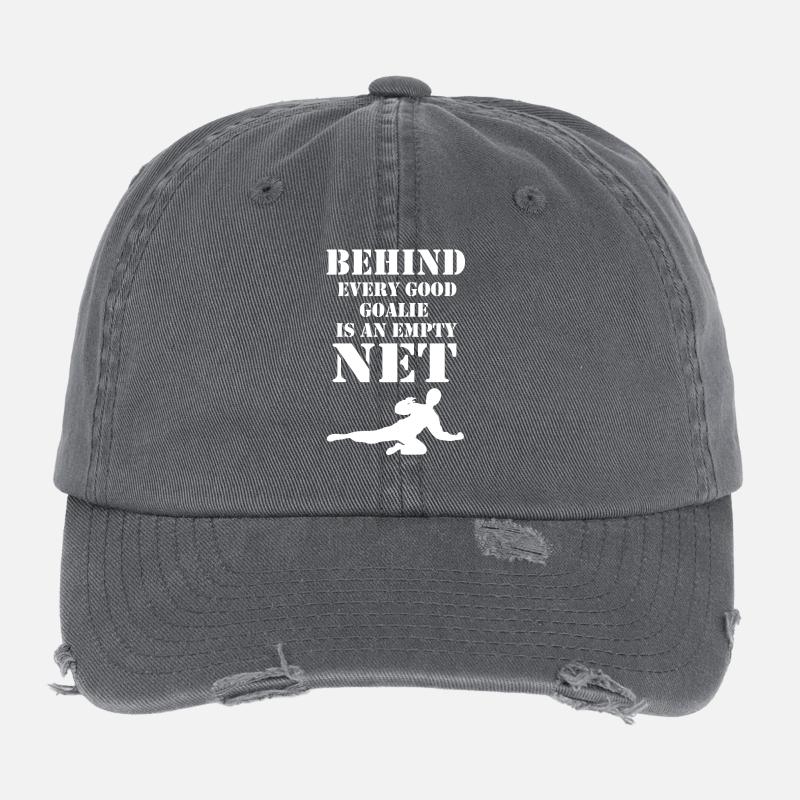 Floorball Goalkeeper Flexfit Vintage Destroyed Cap