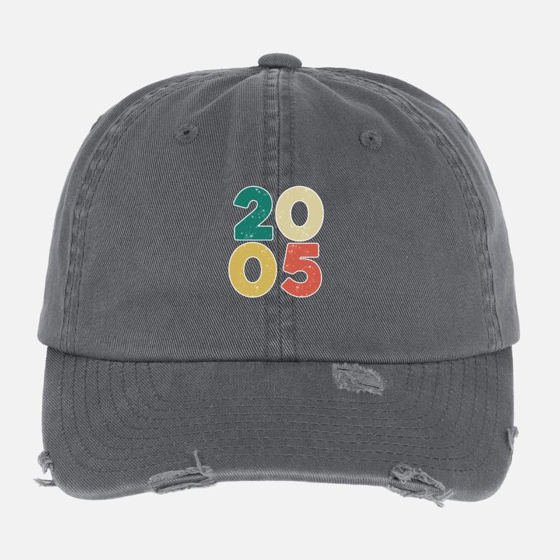 2005 - Year 2005 - Year 2005 Flexfit Vintage Destroyed Cap