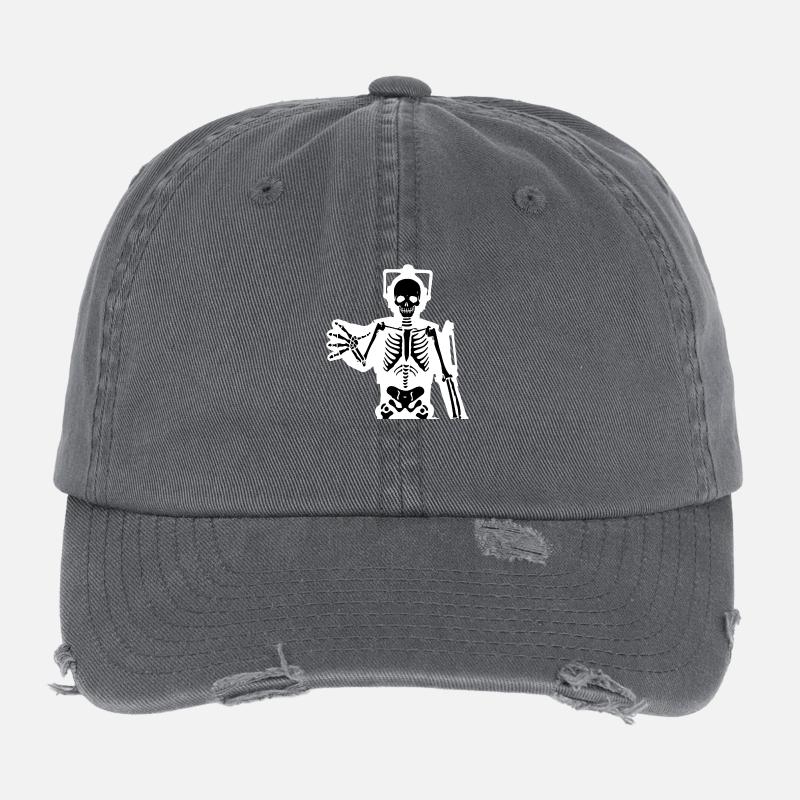 Cybermen xray Flexfit Vintage Destroyed Cap
