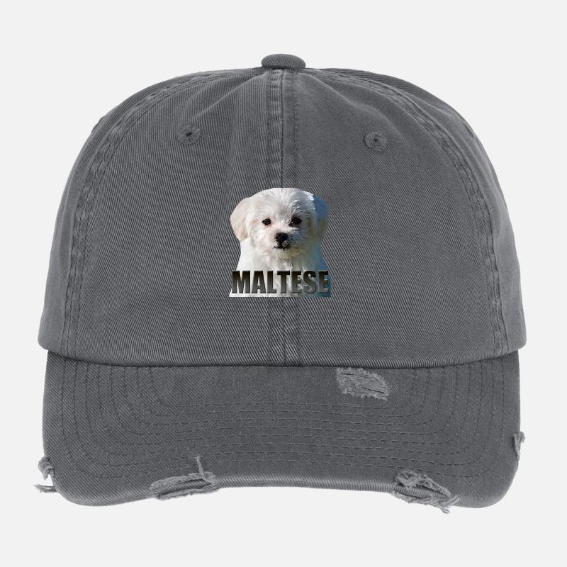 Maltesisch Flexfit Vintage Destroyed Cap