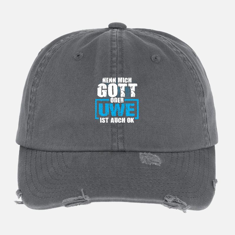 UWE - ok Flexfit Vintage Destroyed Cap