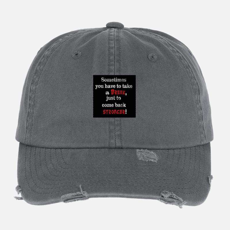 Take a break Flexfit Vintage Destroyed Cap