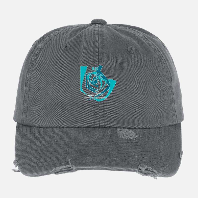 Soul drill abstract Flexfit Vintage Destroyed Cap