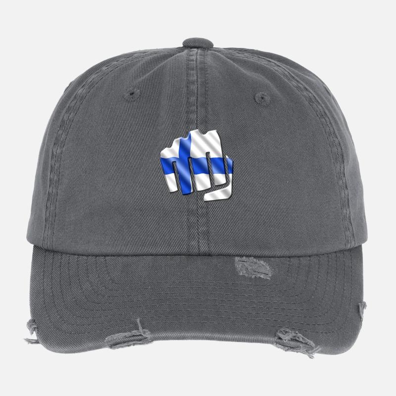 Finlande Casquette vintage effet usé Flexfit