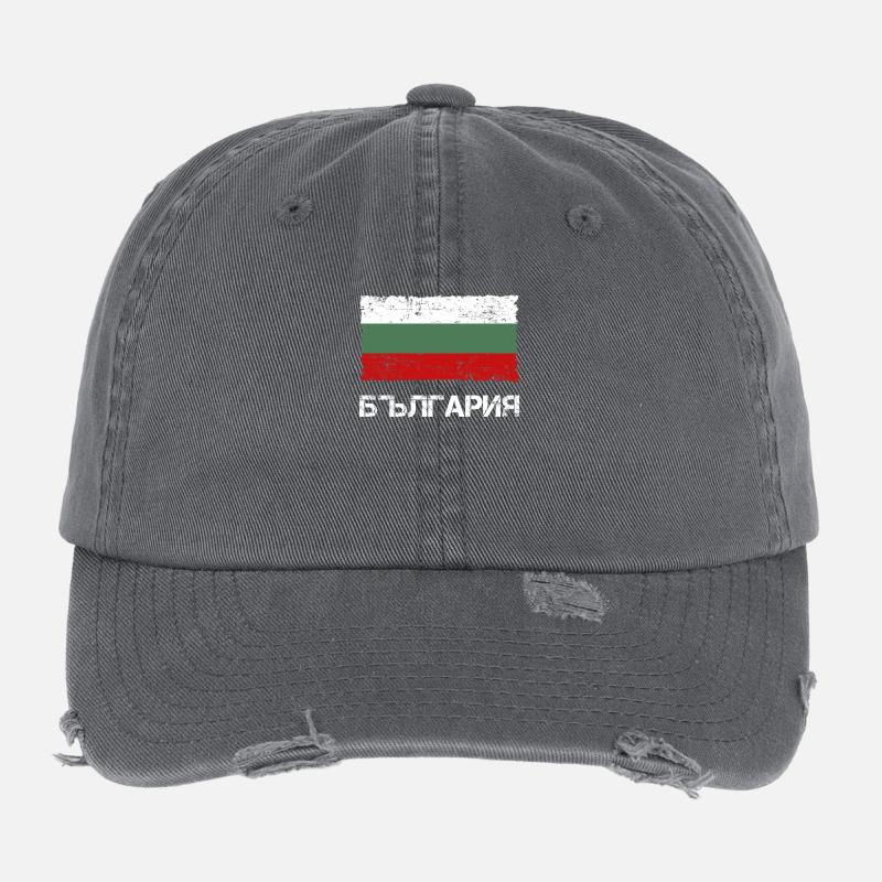 Bulgarie Casquette vintage effet usé Flexfit