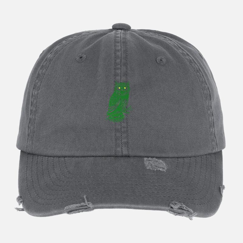 Waldeule Casquette vintage effet usé Flexfit
