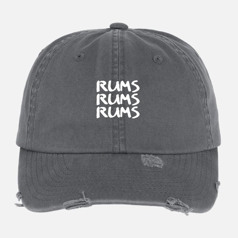RUMS Flexfit Vintage Destroyed Cap