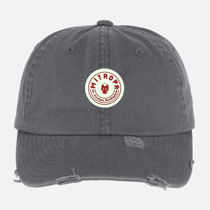 Mitropa - Ihr ständiger Reisebegleiter Flexfit Vintage Destroyed Cap