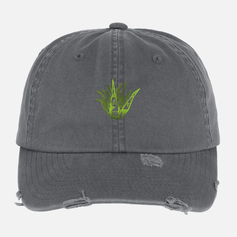 Aloe vera Flexfit Vintage Destroyed Cap