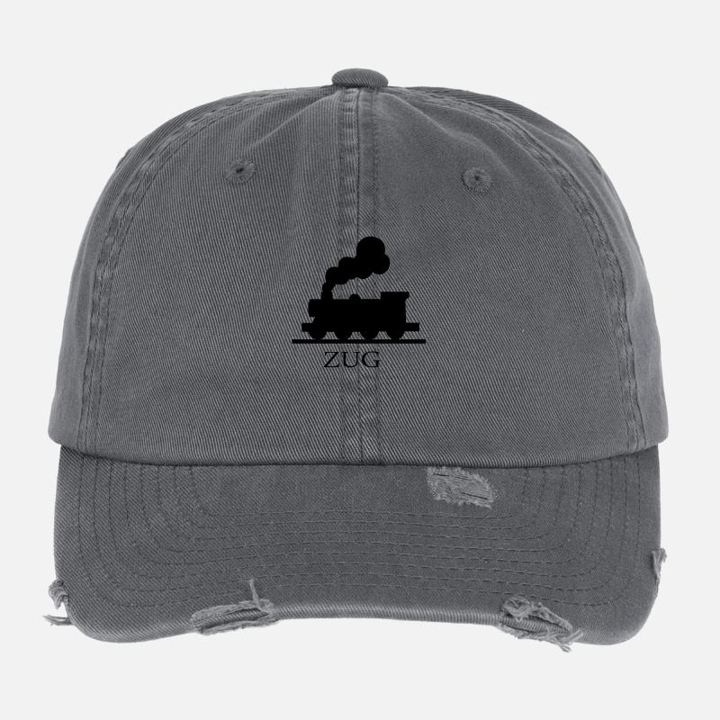 Train Casquette vintage effet usé Flexfit