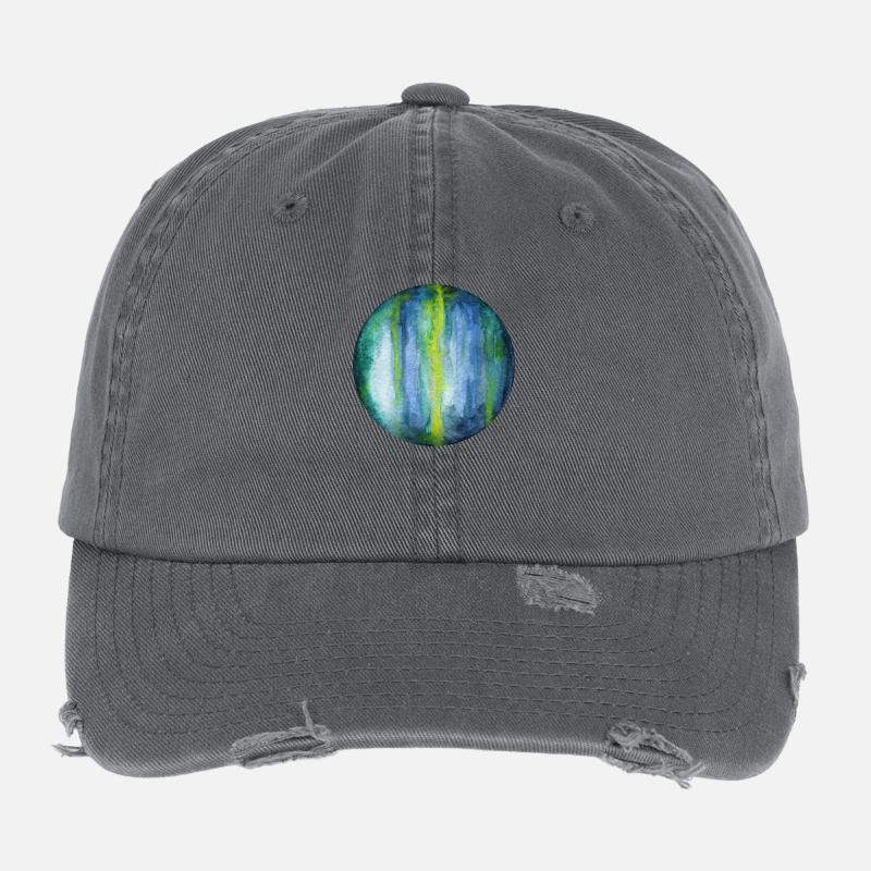 Uranus Flexfit Vintage Destroyed Cap