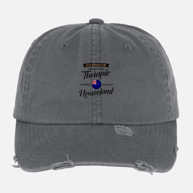 Neuseeland Flexfit Vintage Destroyed Cap