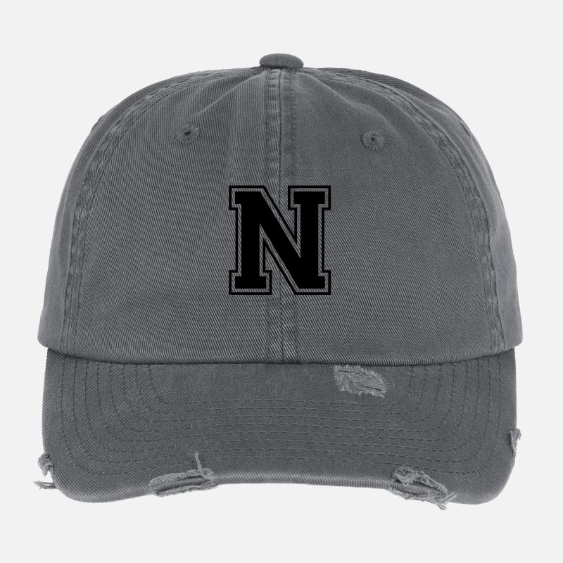 n Flexfit Vintage Destroyed Cap