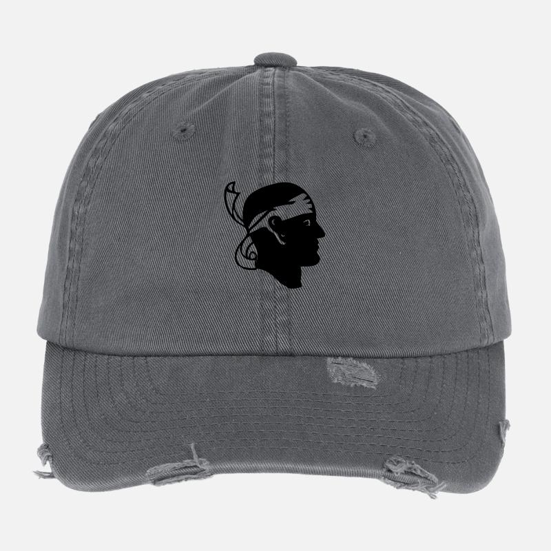 Quattro Mori Flexfit Vintage Destroyed Cap