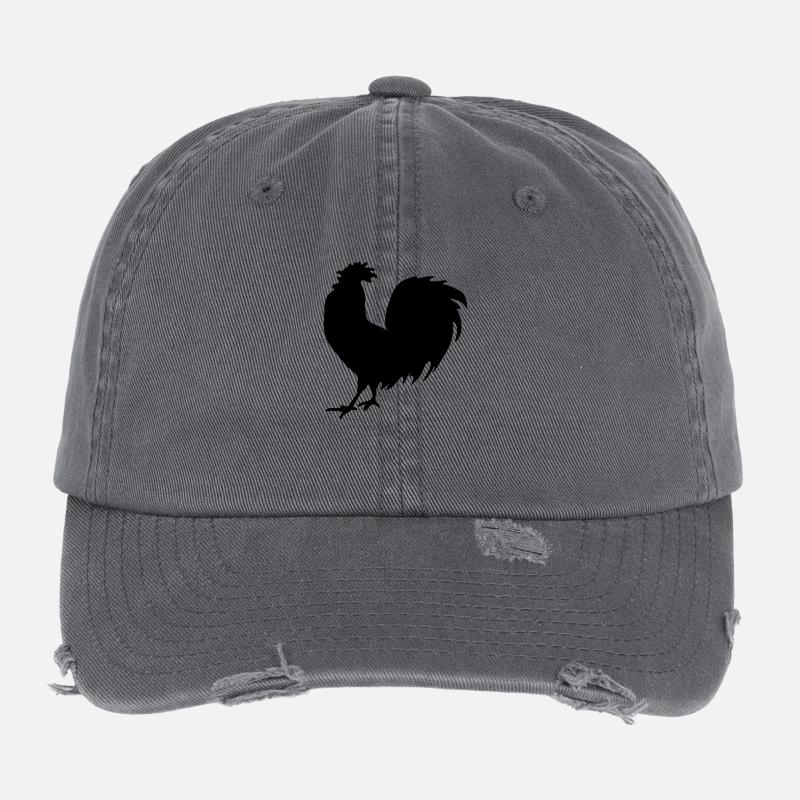 coq Casquette vintage effet usé Flexfit