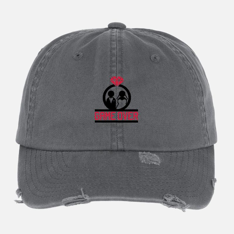 Game Over Flexfit Vintage Destroyed Cap