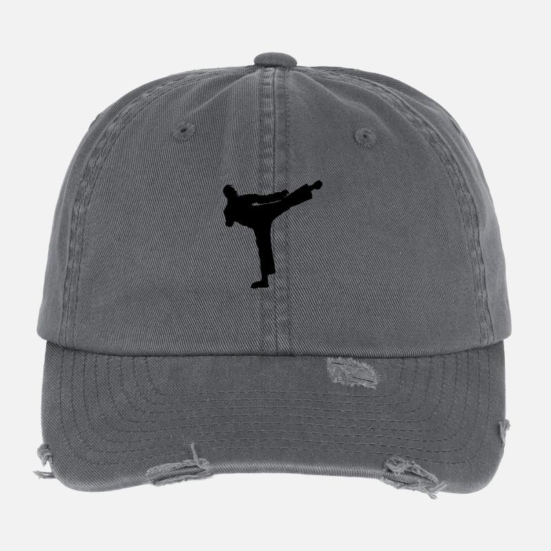 kickboxer Casquette vintage effet usé Flexfit