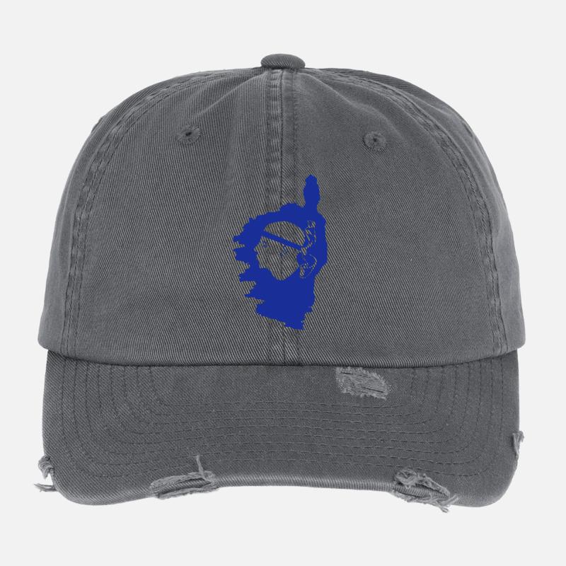map corse Flexfit Vintage Destroyed Cap
