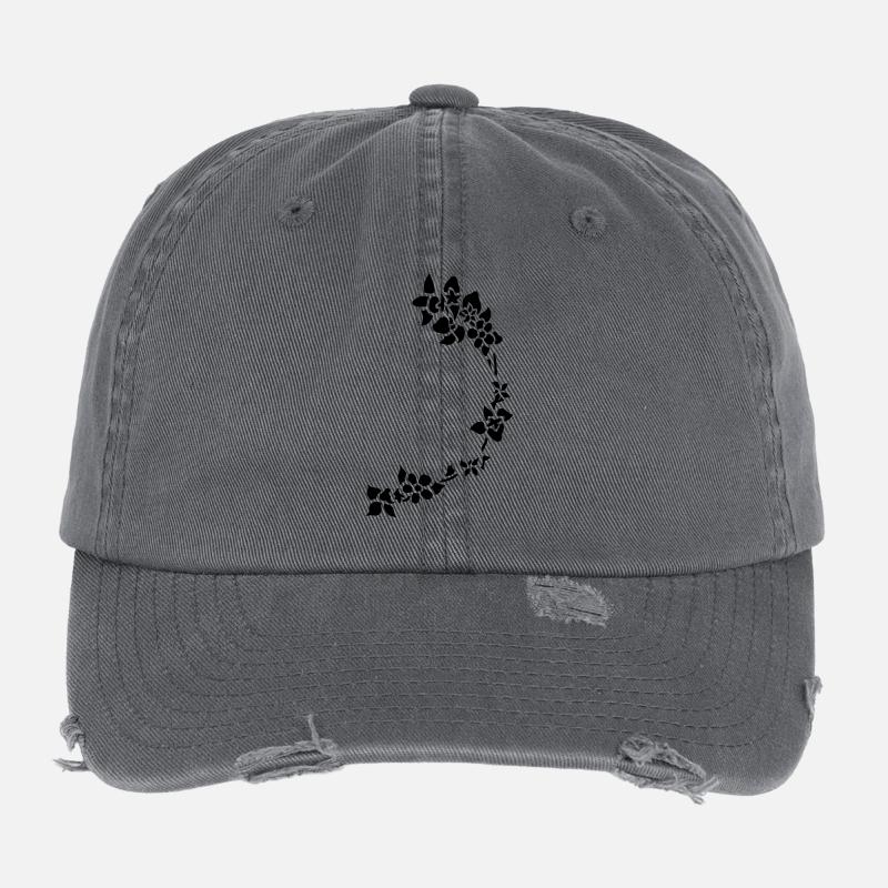 Blumenranke Flexfit Vintage Destroyed Cap