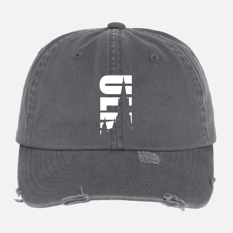 ulm Flexfit Vintage Destroyed Cap
