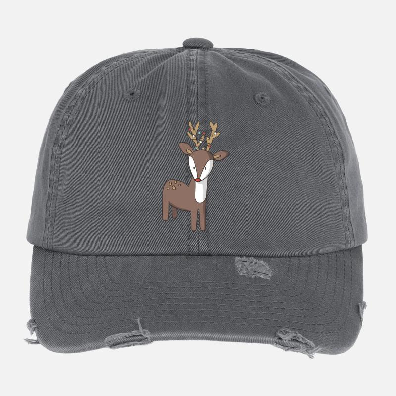 Christmas Flexfit Vintage Destroyed Cap