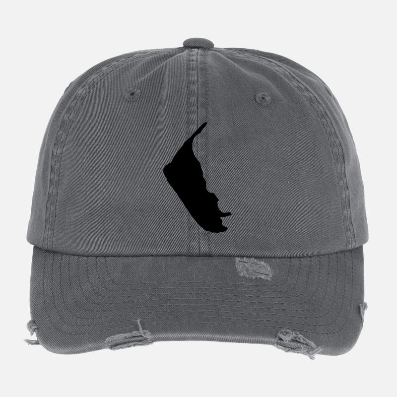 Amrum Outline Flexfit Vintage Destroyed Cap